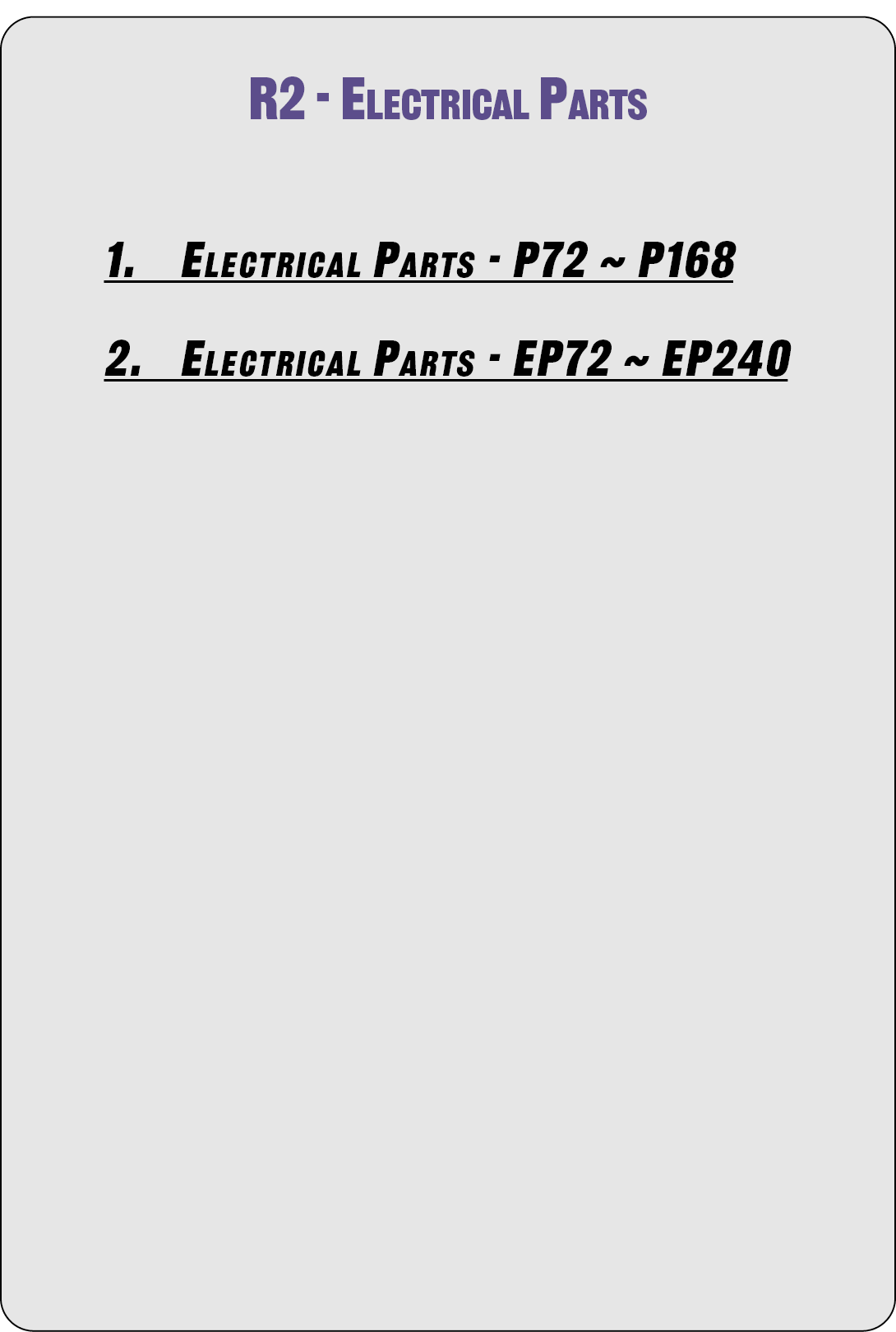 R2_Electrical Parts